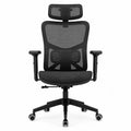 Ergonomic Mesh Office Chair with Adjustable Backrest and Armrests