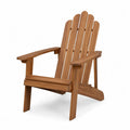 Adirondack Outdoor Acacia Wood Chair Brown